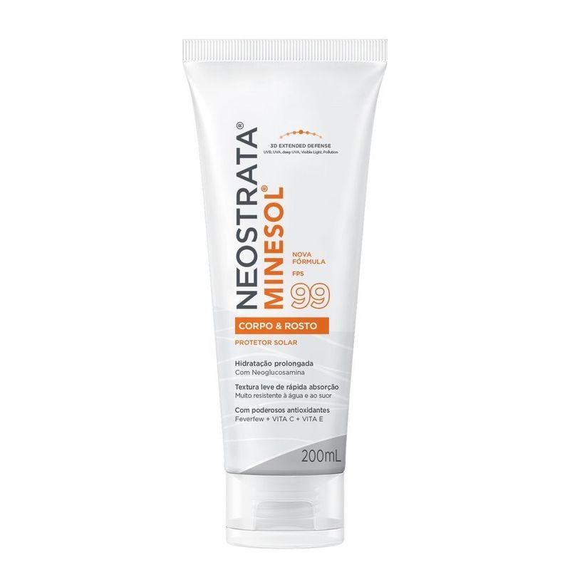 Protetor Solar Neostrata Minesol Antioxidante Fps99 200ml
