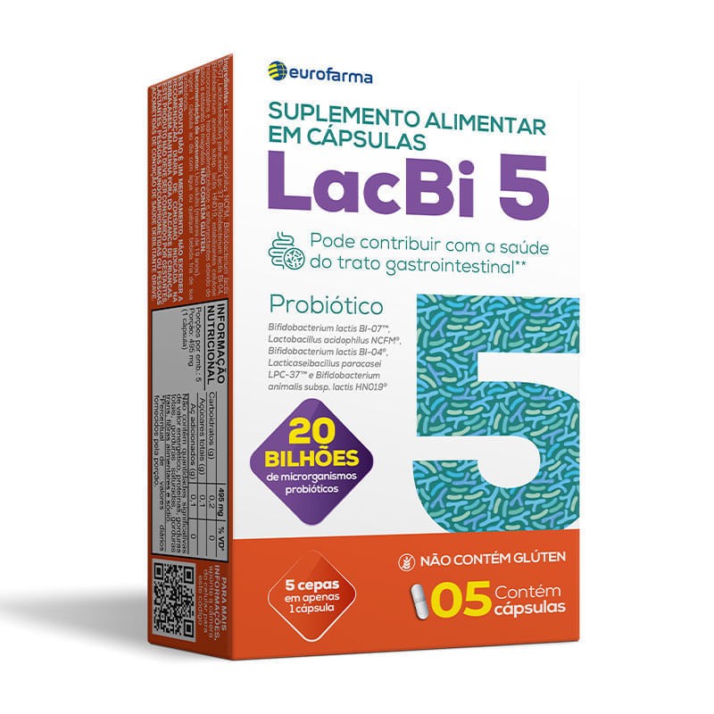 Lacbi 5 c/5 Capsulas