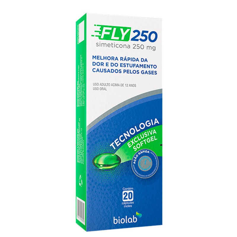 Fly250 250mg Com 20 Capsulas