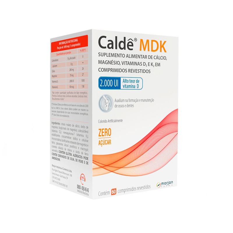 Calde Mdk 2.000UI c/60 Comprimidos