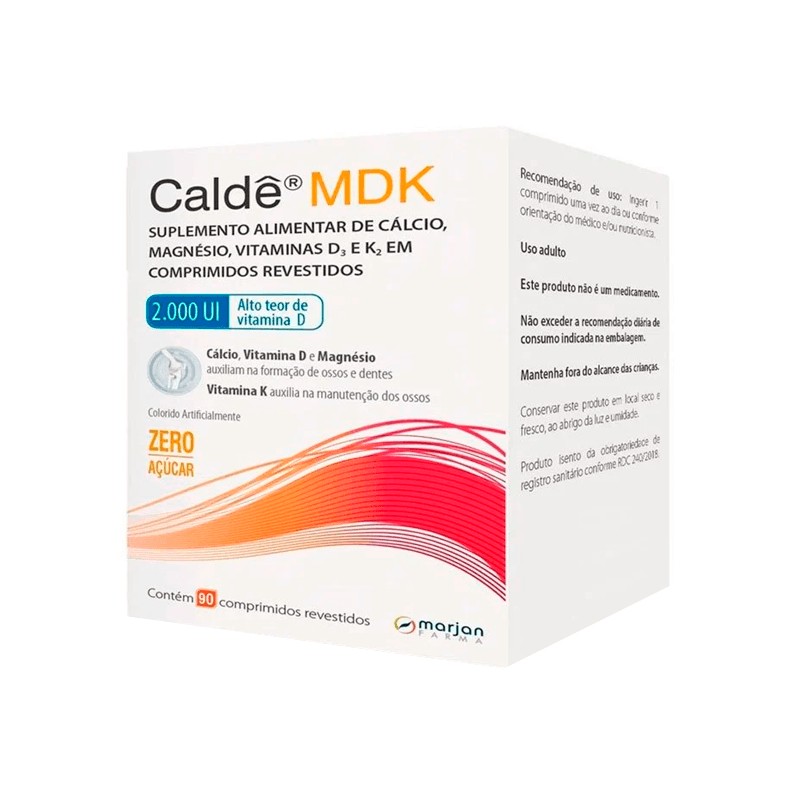 Calde Mdk 2000 Comprimido Revestido Com 90