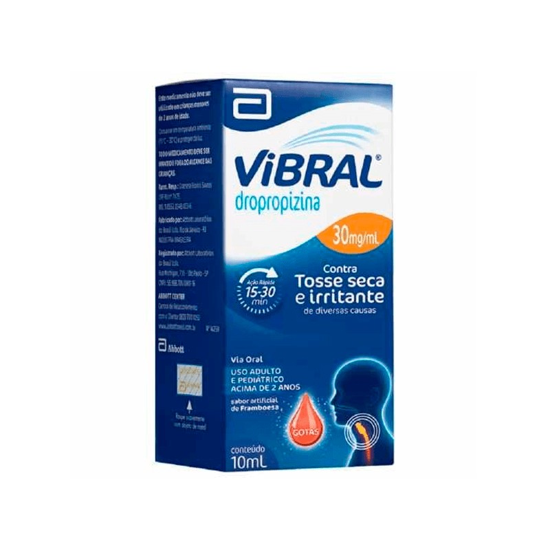 Vibral 30mg Solucao Oral 10ml