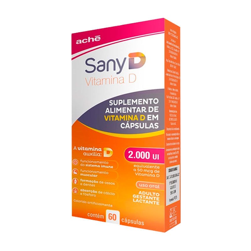 Sany D 2.000UI c/60 Capsulas