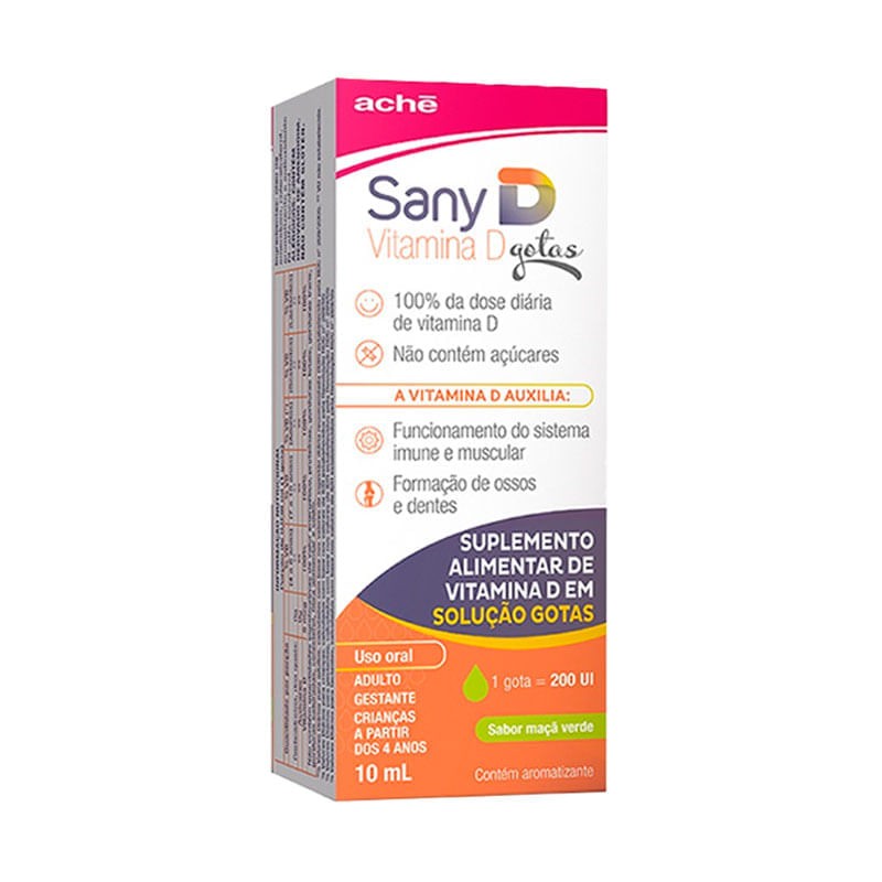 Sany D 200iu Gotas Maca Verde 10ml