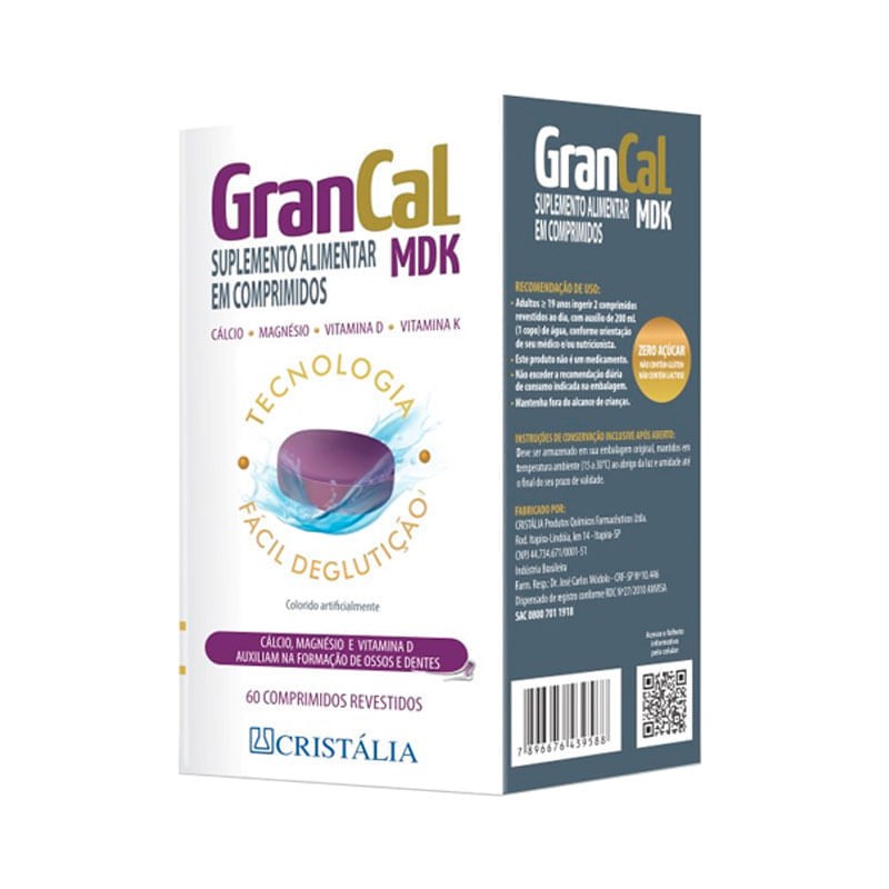Grancal Mdk c/60 Comprimidos Revestidos