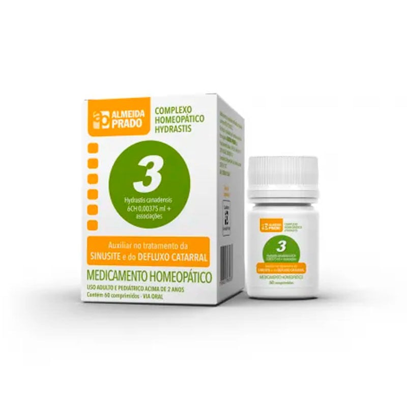 Complexo Homeopatico Almeida Prado 3 c/60 Comp