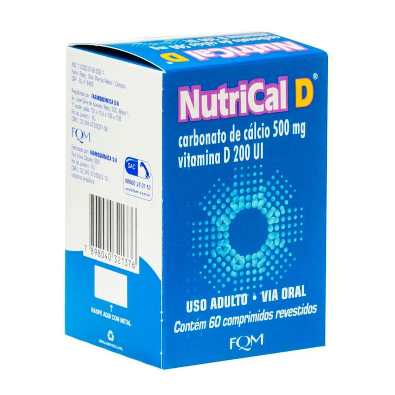 Nutrical D c/60 Comprimidos