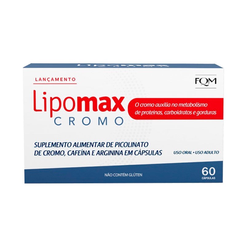 Lipomax Cromo 60 Capsulas
