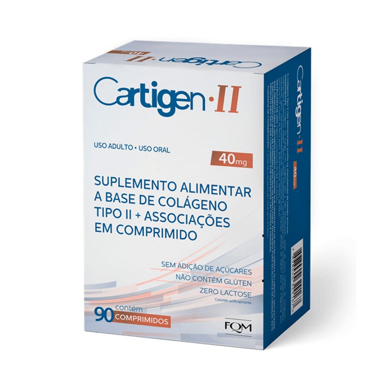 Cartigen II 40mg Colageno c/90 Comprimidos