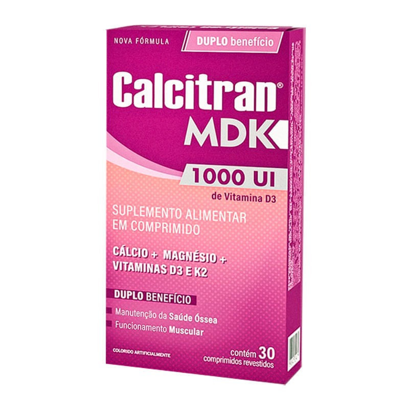Calcitran Mdk 30 Comprimidos