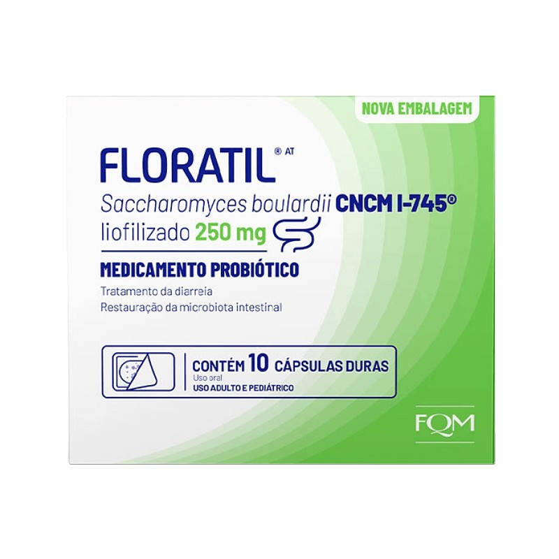Floratil At 250mg c/10 Capsulas