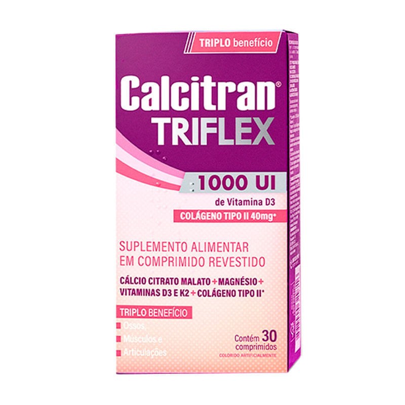 Calcitran Triflex 30 Comprimidos