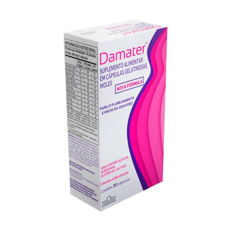 Damater c/30 Capsulas Gelatinosas