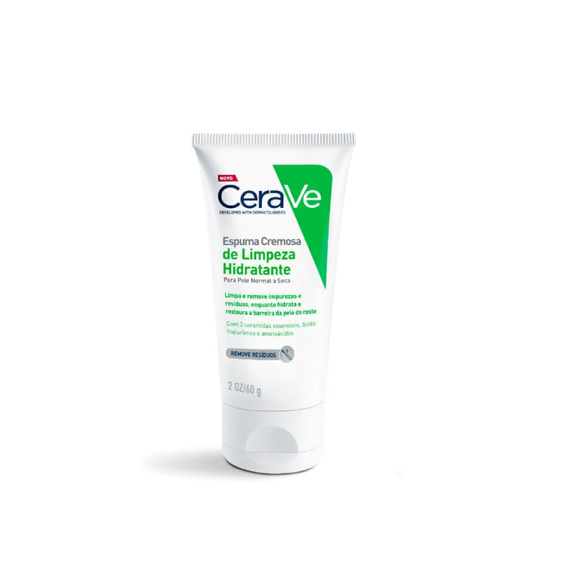Espuma Cremosa De Limpeza Hidratante Cerave 60g