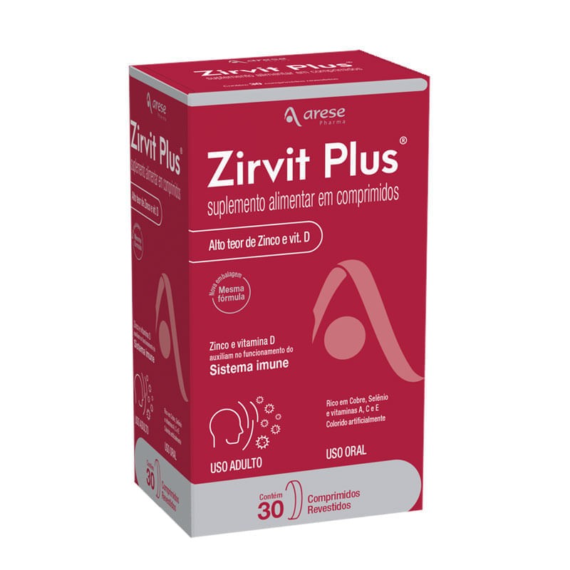 Zirvit Plus c/30 Comprimidos Rev