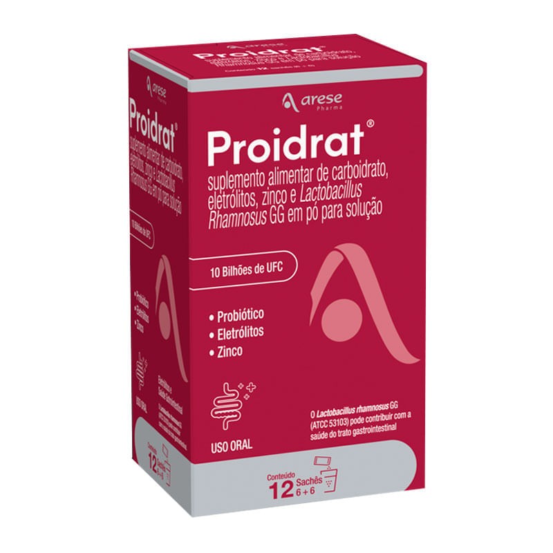 Suplemento Alimentar Proidrat c/12 Saches