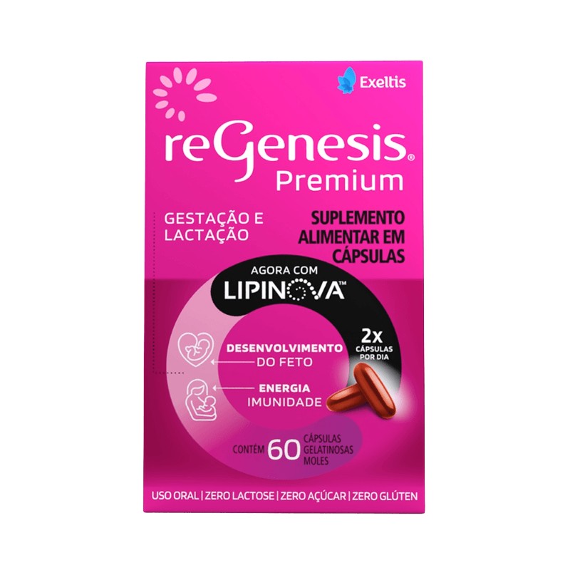 Regenesis Premium Lipinova c/60 Capsulas